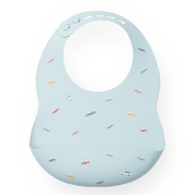 Фартук нагрудный силиконовый Машинки Happy Baby 16017